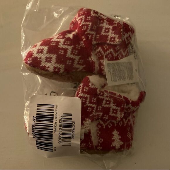 Sherpa-Lined Fair Isle Booties - Picture 3 of 6